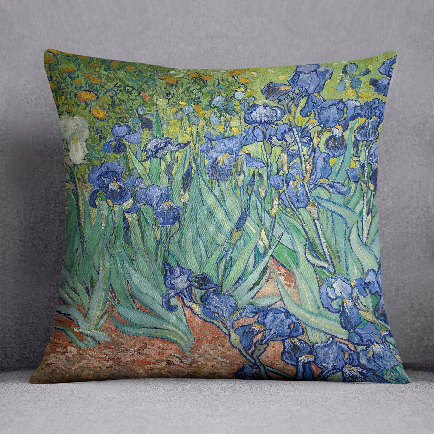 Irises by Van Gogh Cushion