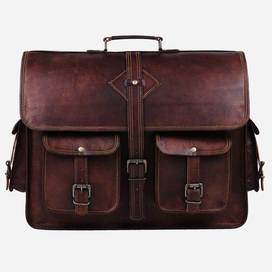 Vintage Leather Messenger Bag Mens.