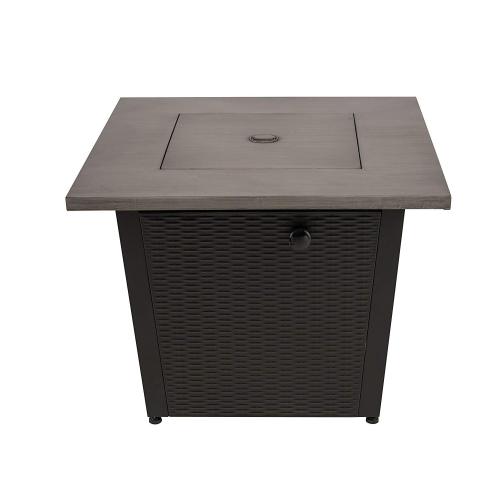 32inch Square Outdoor Propane Fire Pits Table