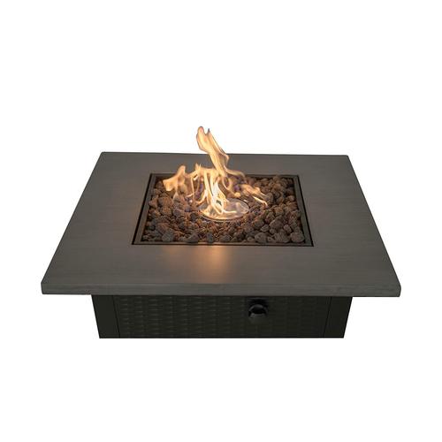 32inch Square Outdoor Propane Fire Pits Table